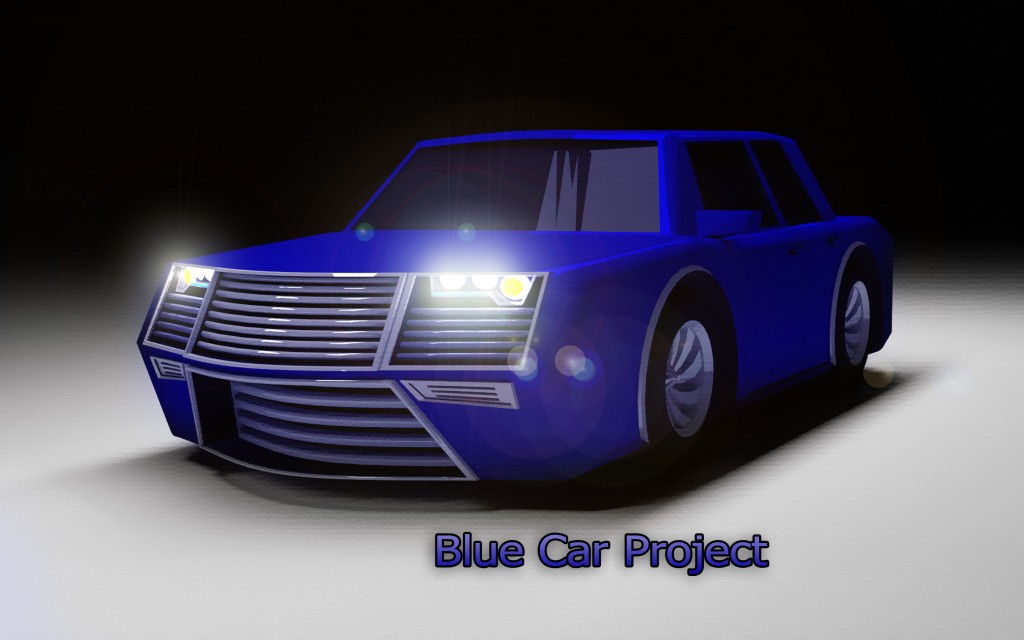 Blue Car Project preview image 1